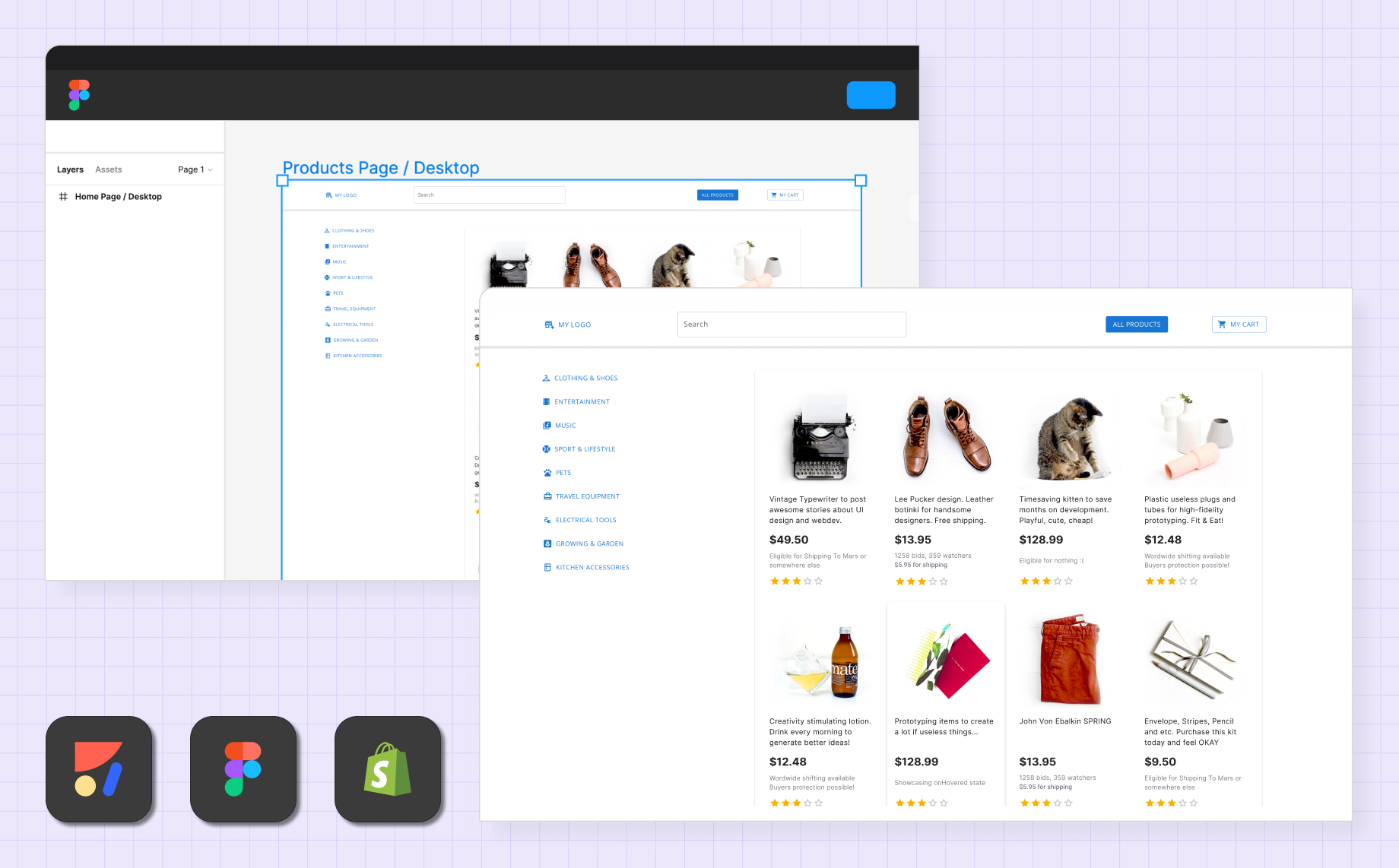 Figma to Shopify