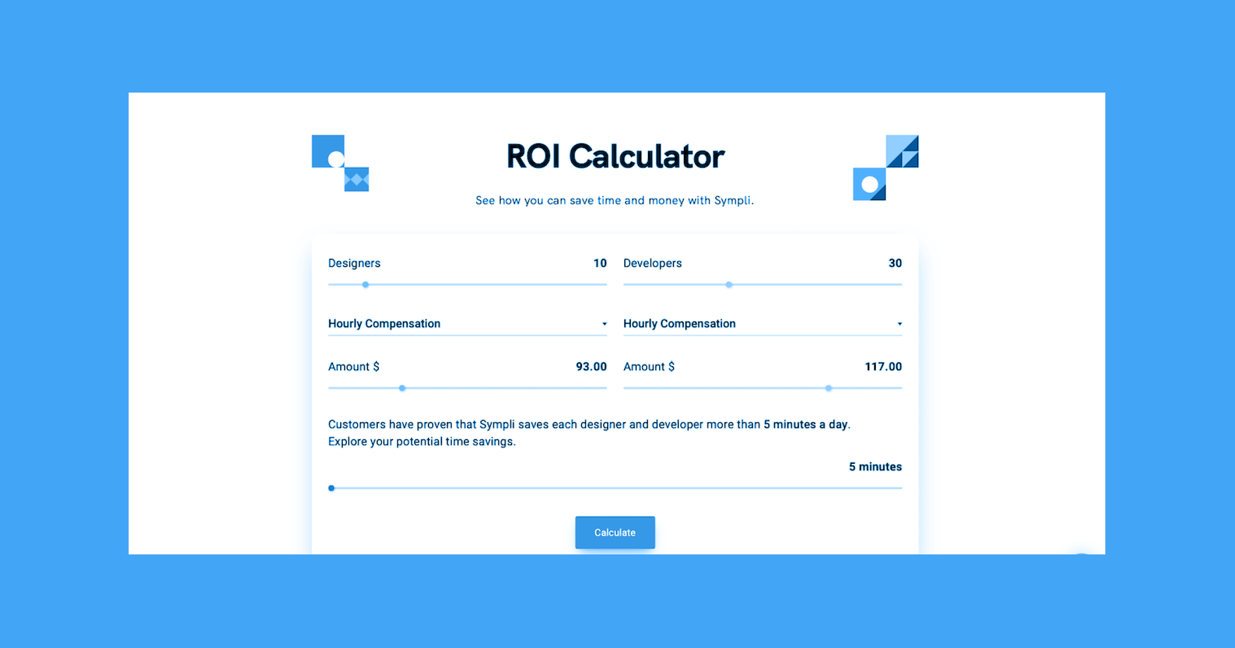 Introducing the Sympli ROI Calculator – See how much you can save