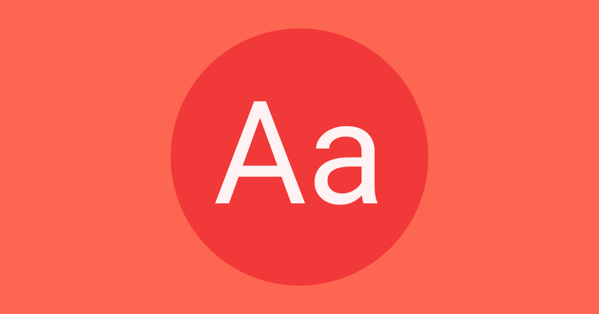 Web Typography Guidelines